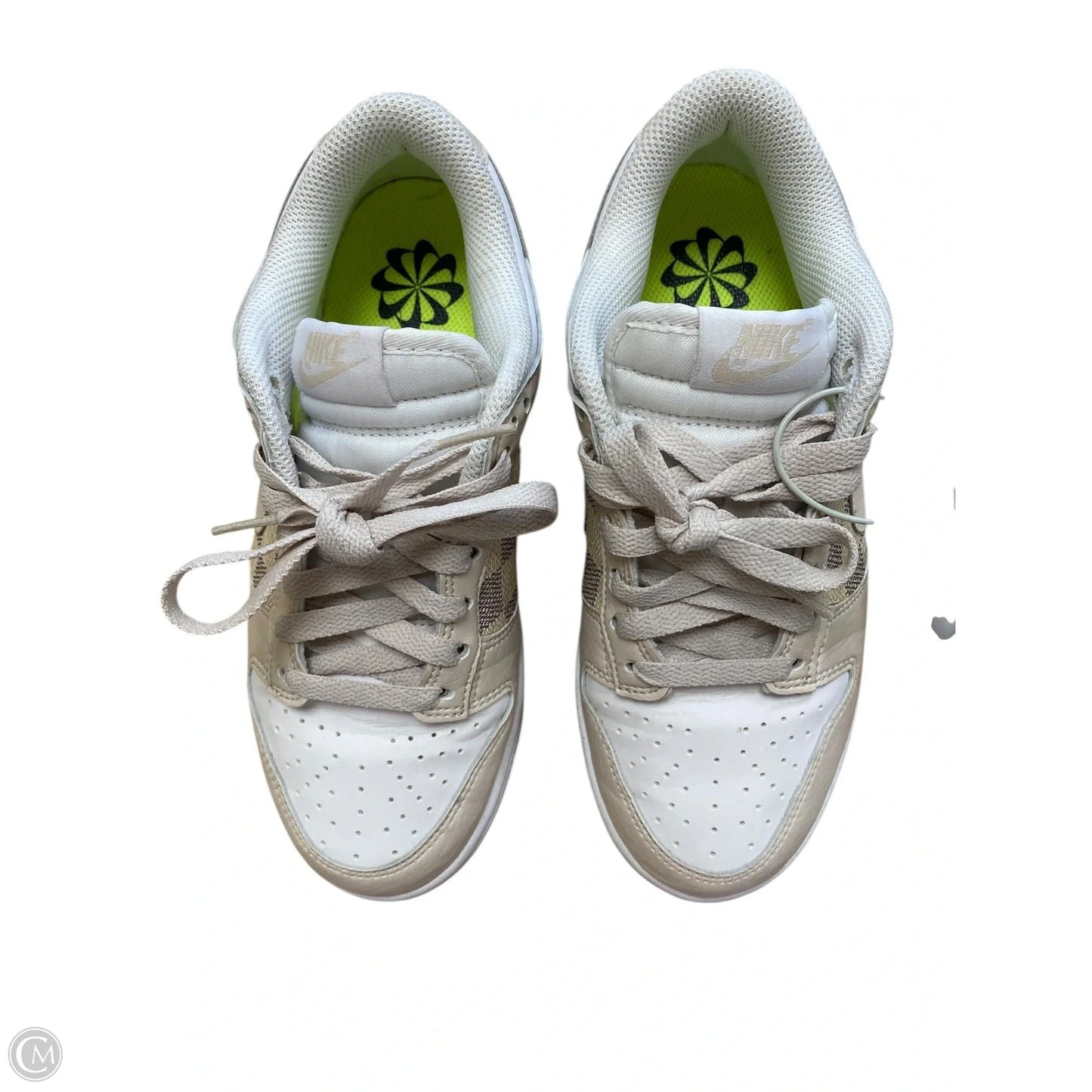 Shoes Athletic By Nike In Cream, Size: 6.5