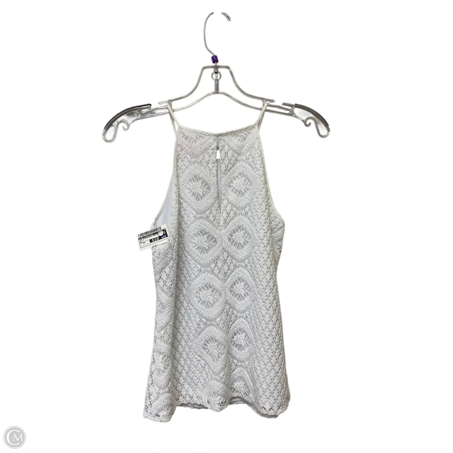 Top Sleeveless Designer By Lilly Pulitzer In White, Size: Xs
