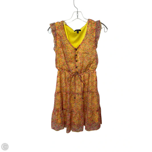 Dress Casual Short By Clothes Mentor In Floral Print, Size: Xs
