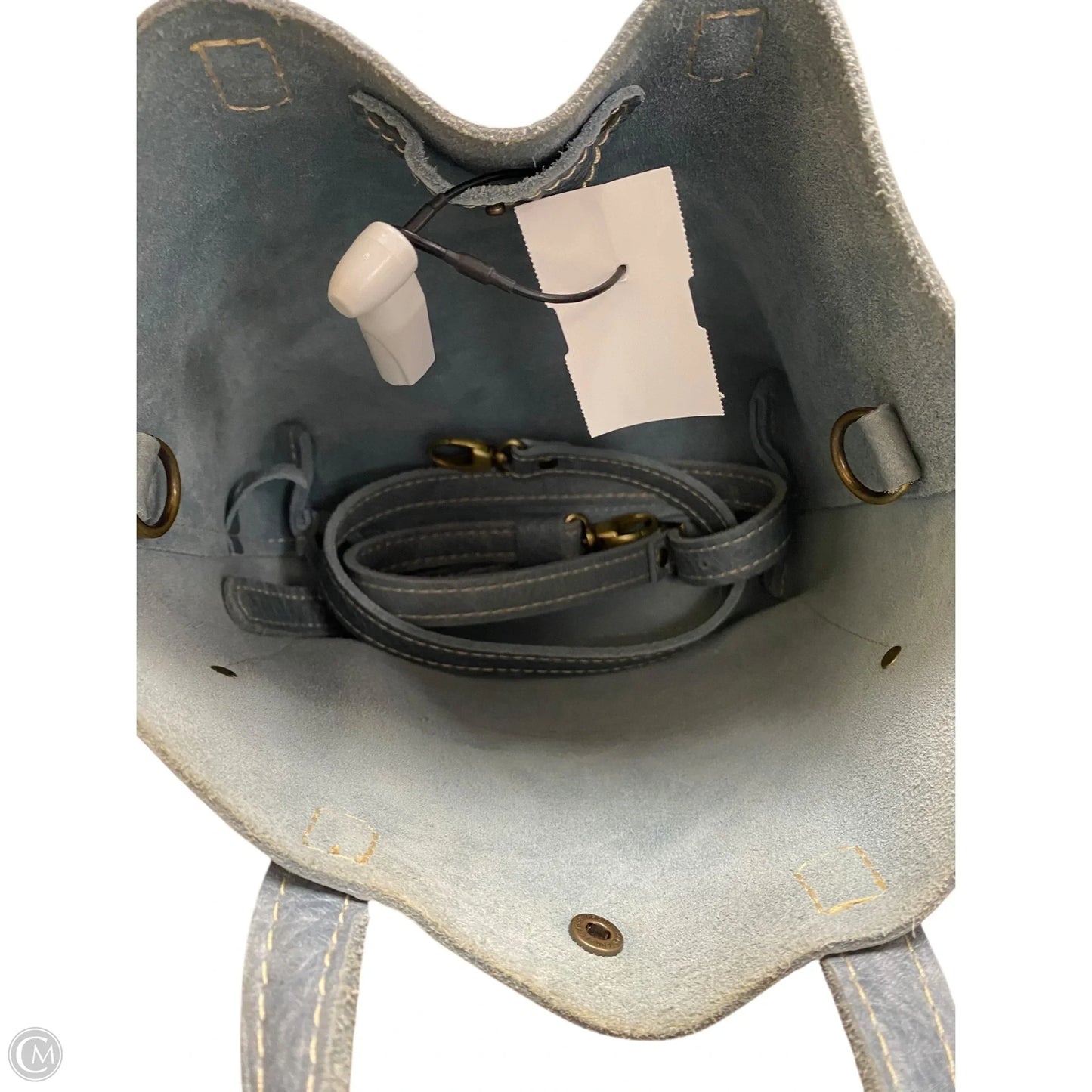 Handbag Leather By Cma, Size: Small