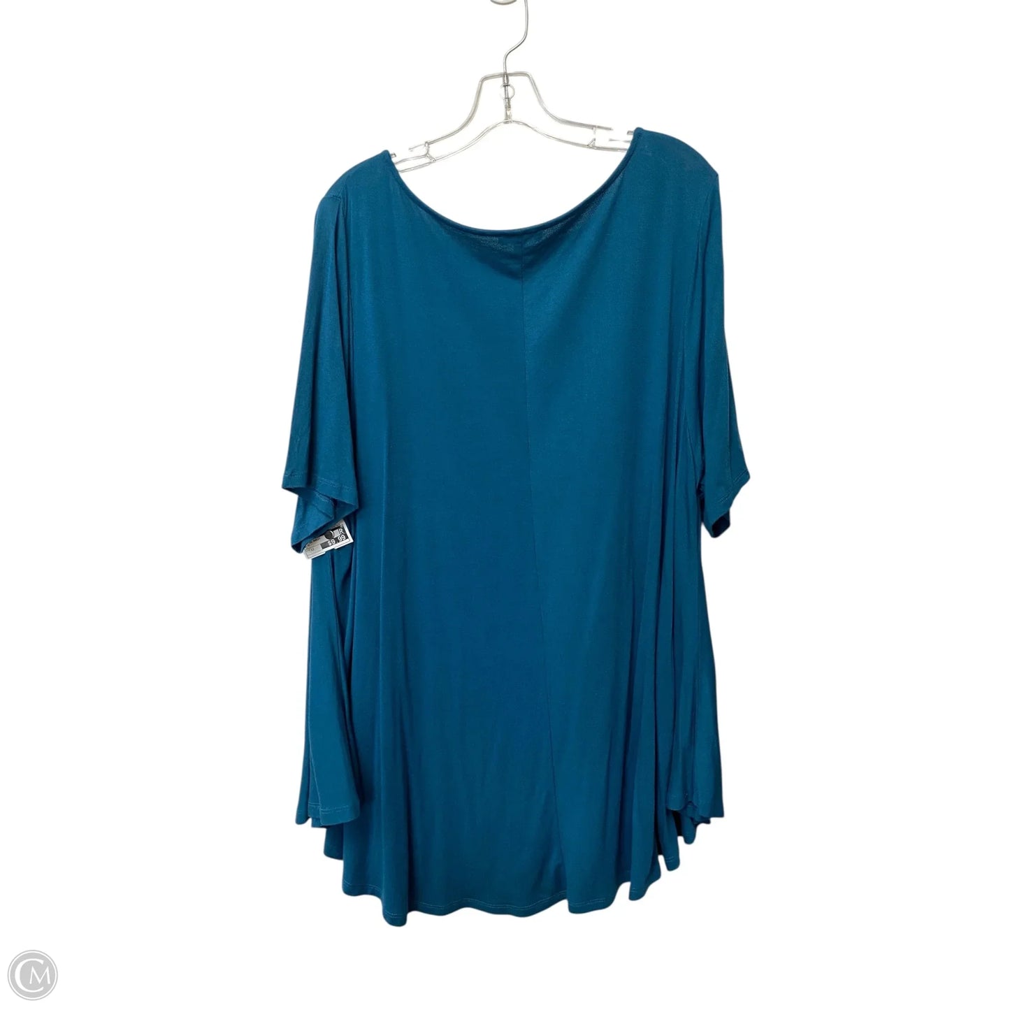 Top Short Sleeve Basic By Lane Bryant In Blue, Size: 22