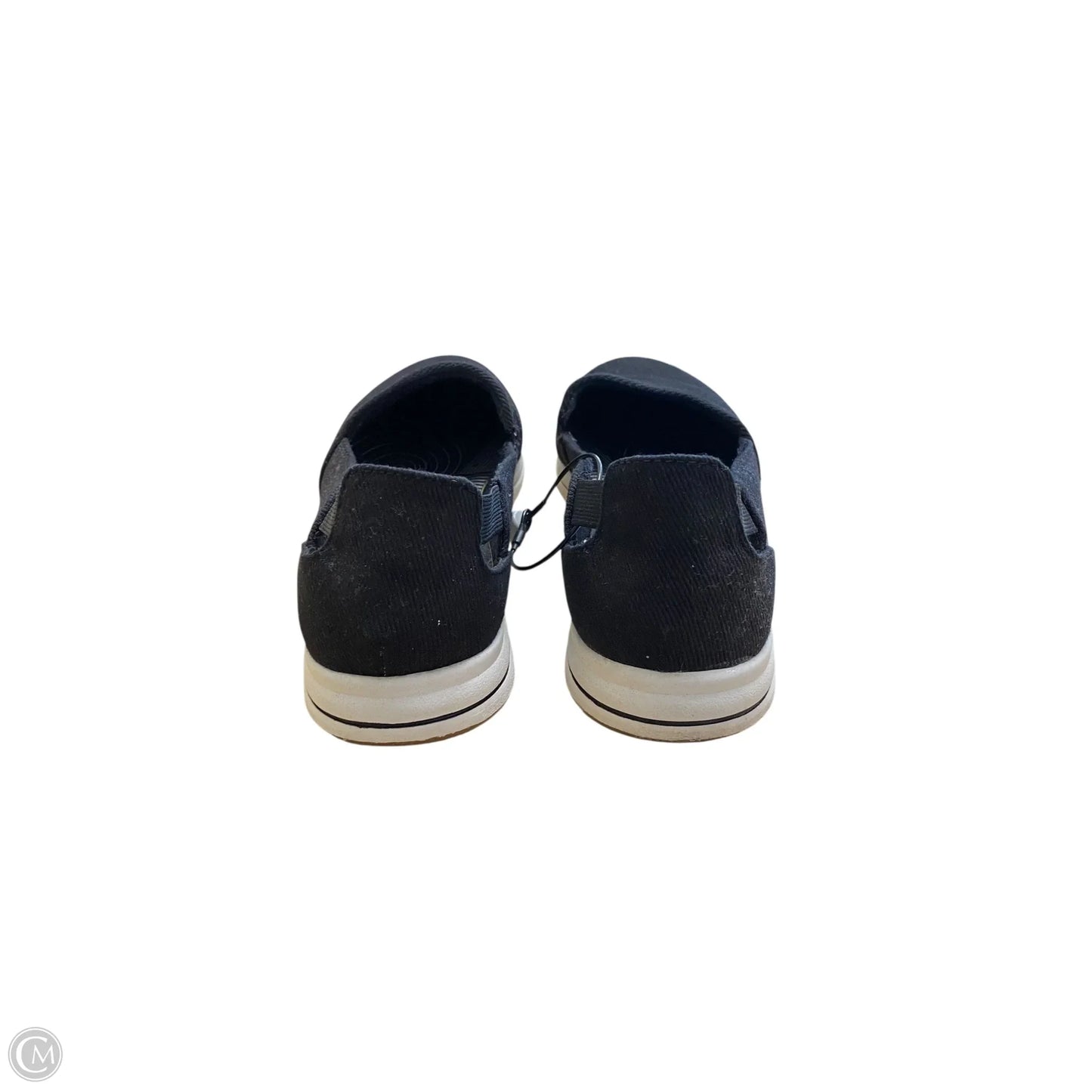 Shoes Flats By Clarks In Black, Size: 10