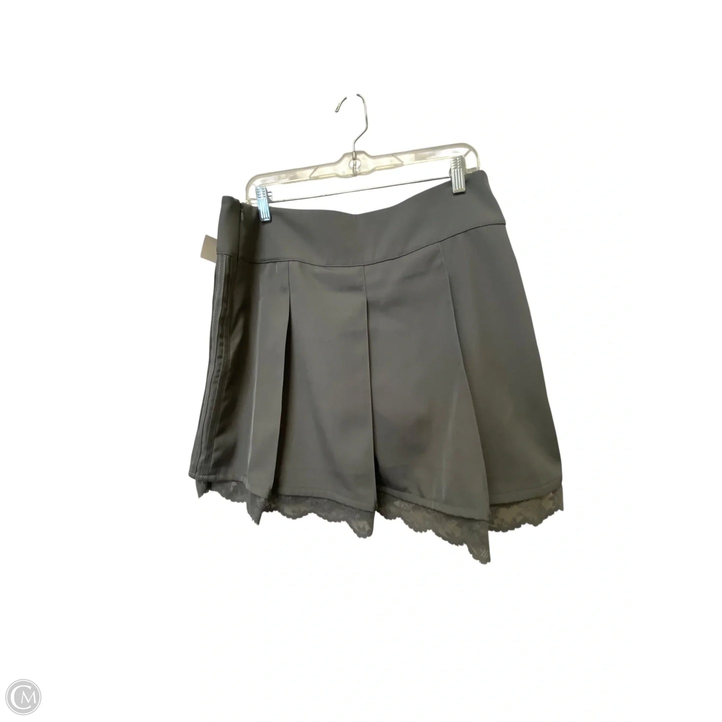 Athletic Skirt By Adidas In Grey, Size: 14