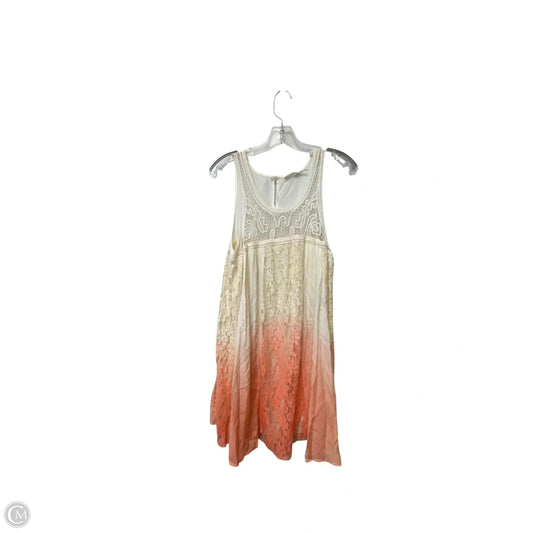 Dress Casual Short By Blu Pepper In Ombre Print, Size: L