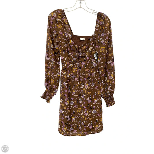 Dress Casual Short By Hollister In Brown, Size: M