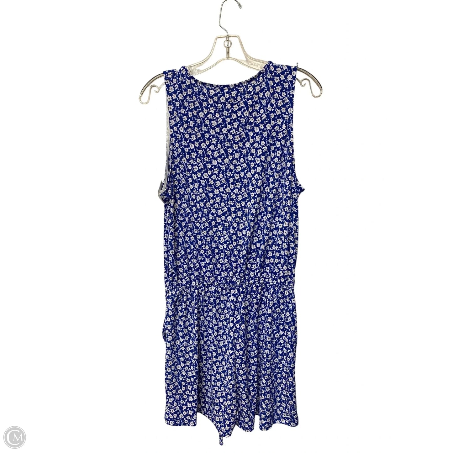 Romper By Clothes Mentor In Floral Print, Size: M