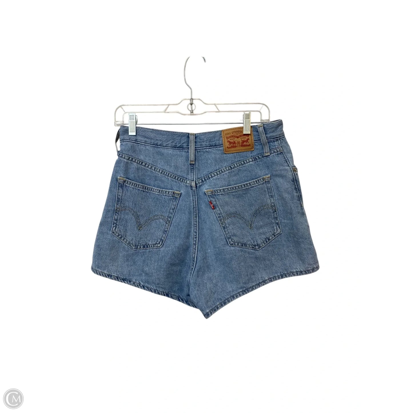 Shorts By Levis In Blue Denim, Size: 28