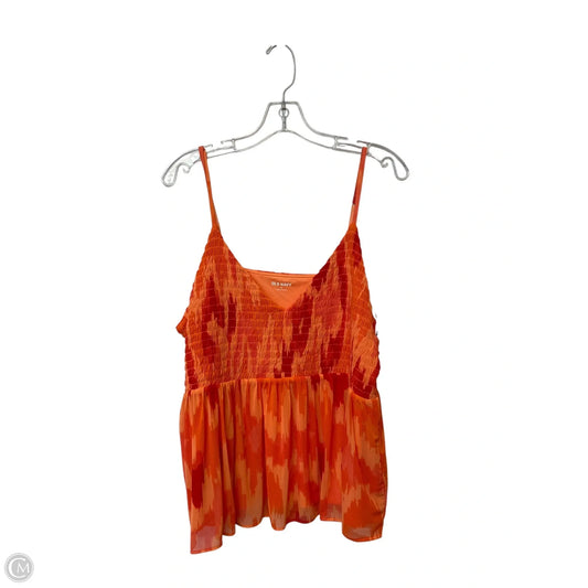 Tank Top By Old Navy In Orange, Size: Xl