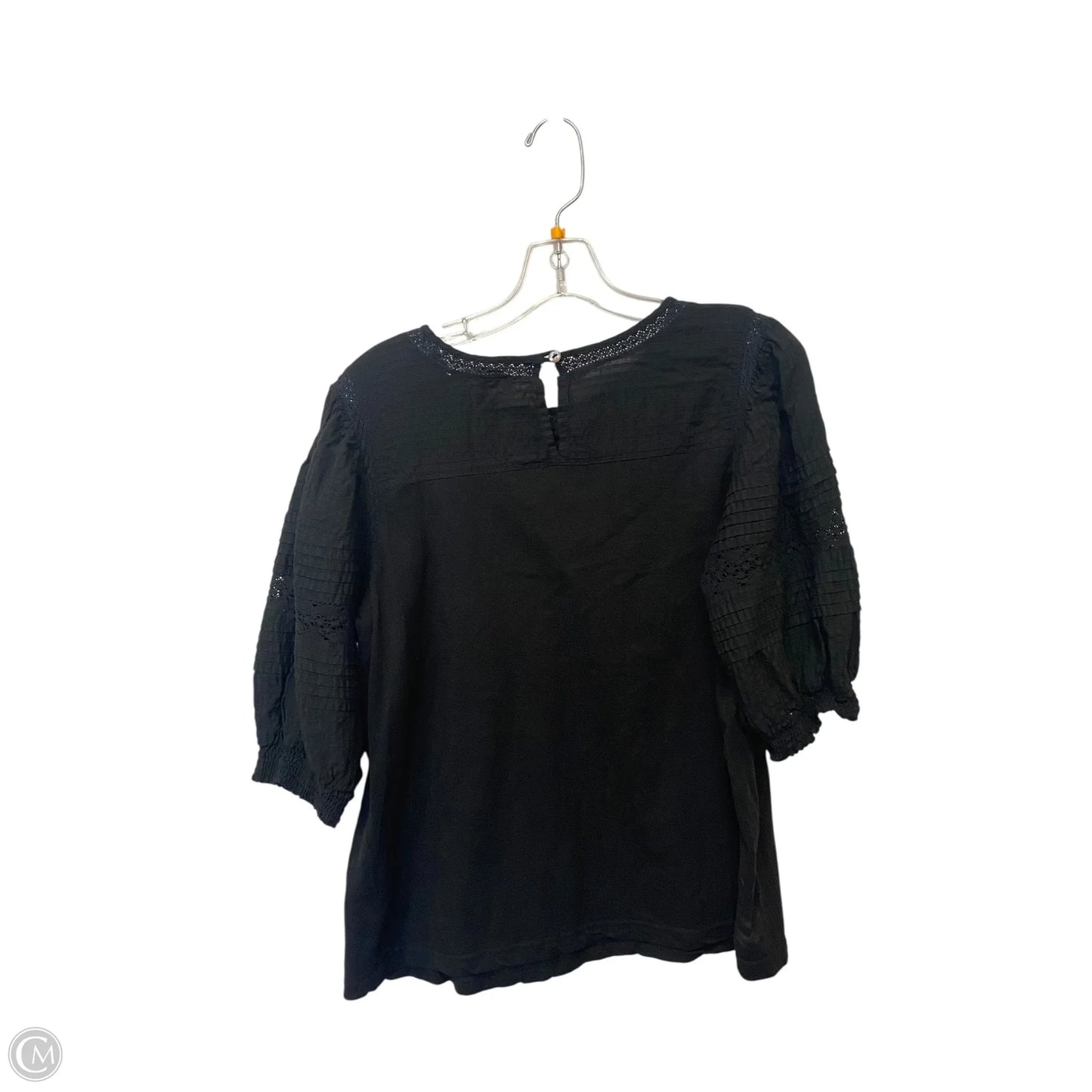 Top Short Sleeve By Philosophy In Black, Size: Xl