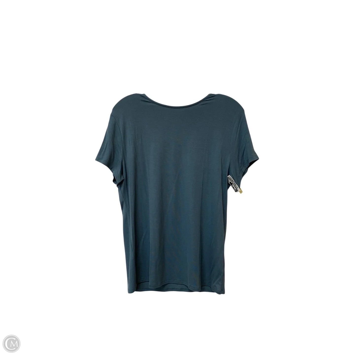 Athletic Top Short Sleeve By Clothes Mentor In Blue, Size: Xxl