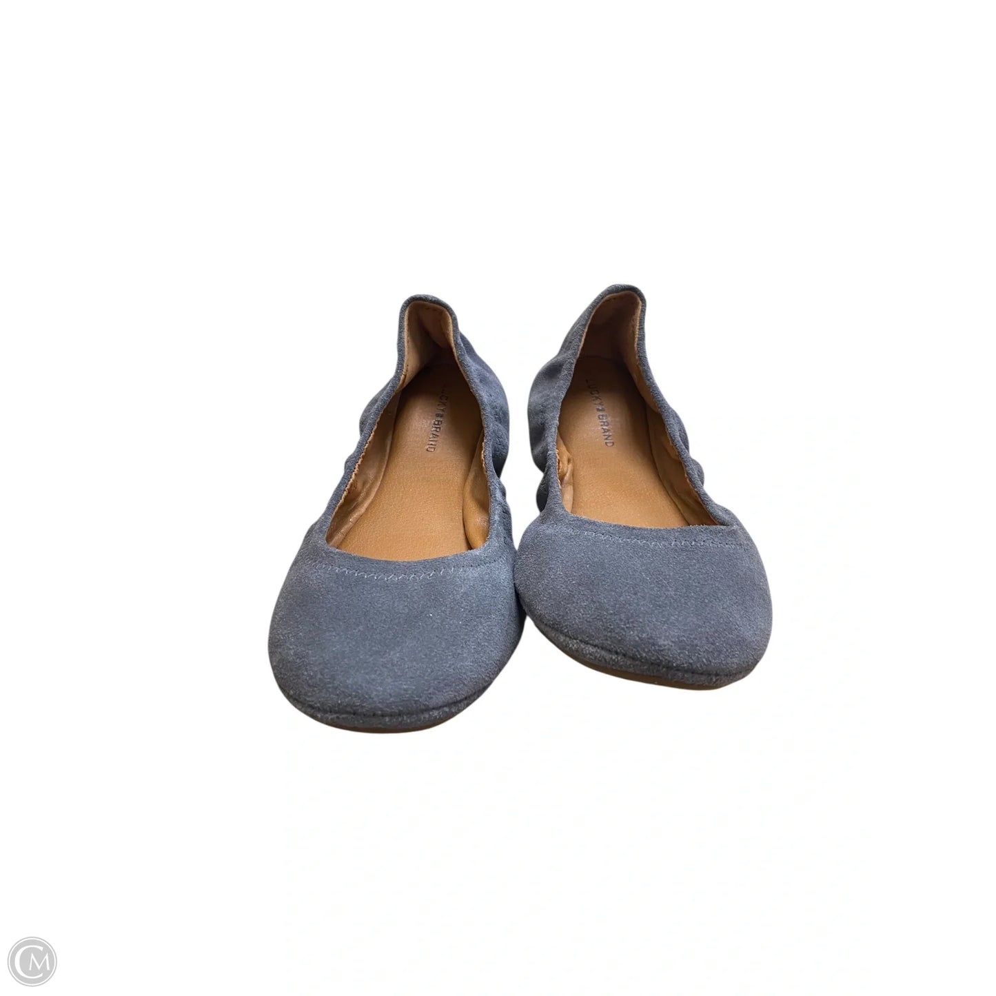 Shoes Flats By Lucky Brand In Grey, Size: 8.5
