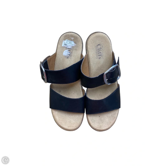 Shoes Heels Block By White Mountain In Black & Brown, Size: 8.5