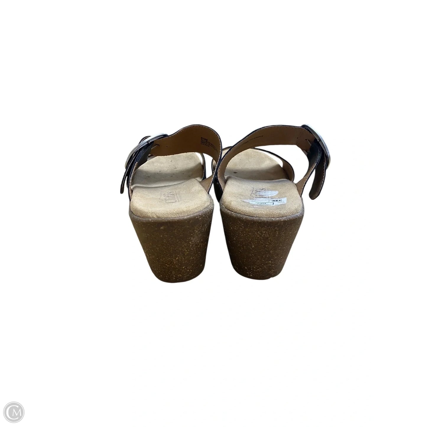 Shoes Heels Block By White Mountain In Black & Brown, Size: 8.5