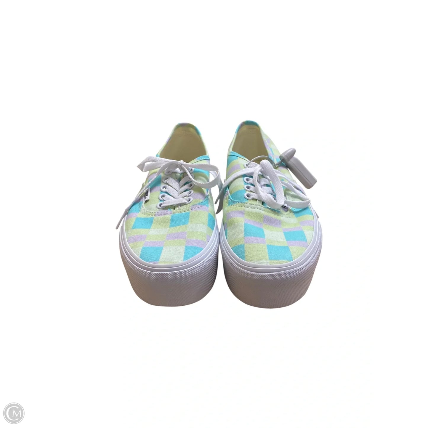 Shoes Sneakers Platform By Vans In Multi-colored, Size: 8