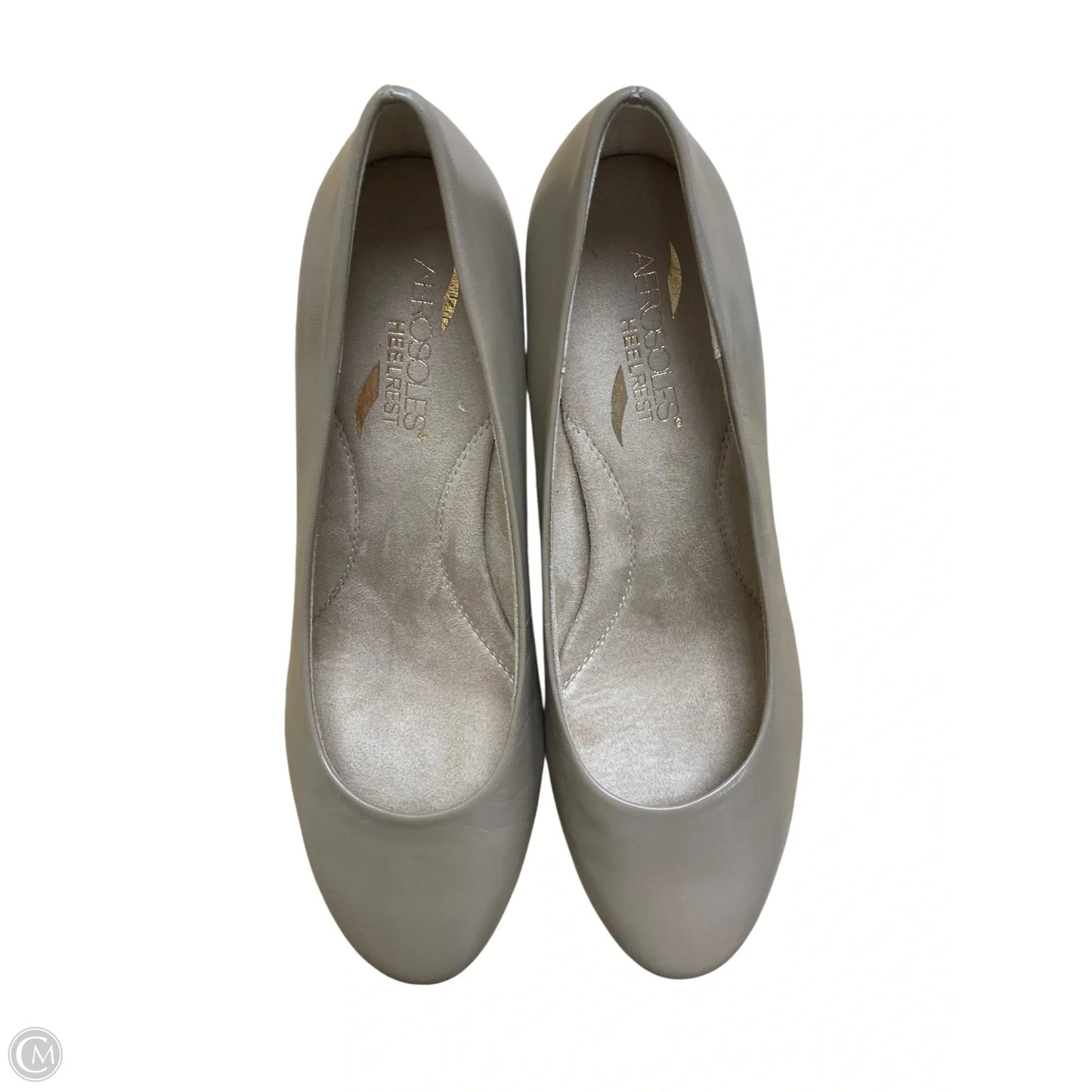 Shoes Heels Block By Aerosoles In Beige, Size: 8