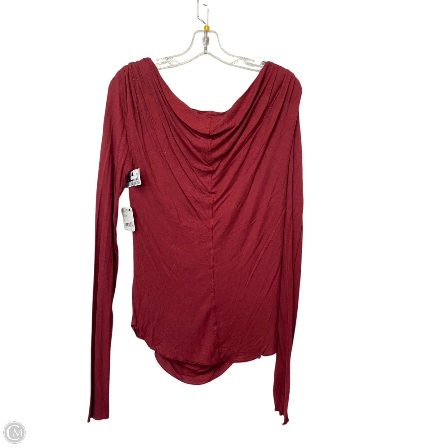Top Long Sleeve By Free People In Red, Size: Xl