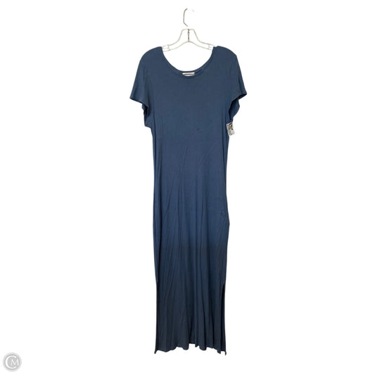 Dress Casual Maxi By Anthropologie In Blue, Size: Xl