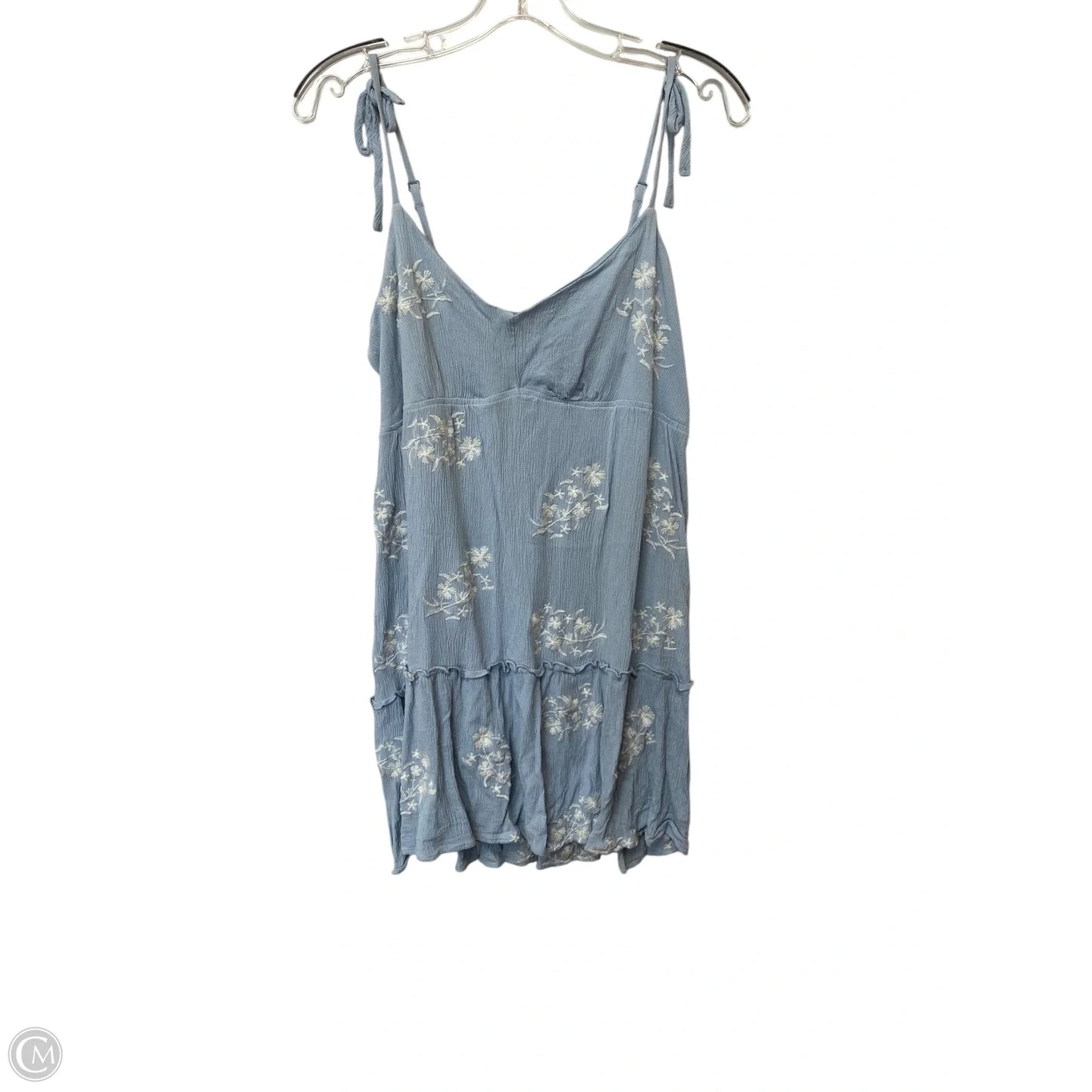 Top Sleeveless By Clothes Mentor In Blue, Size: Xl