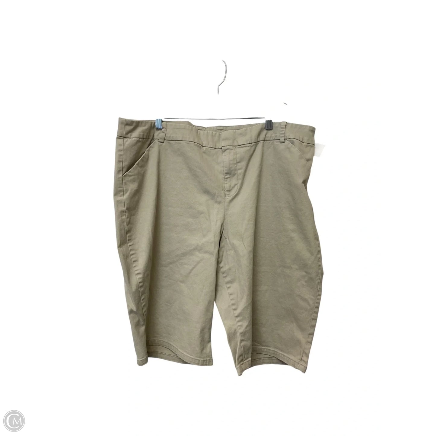 Shorts By Lane Bryant In Tan, Size: 18