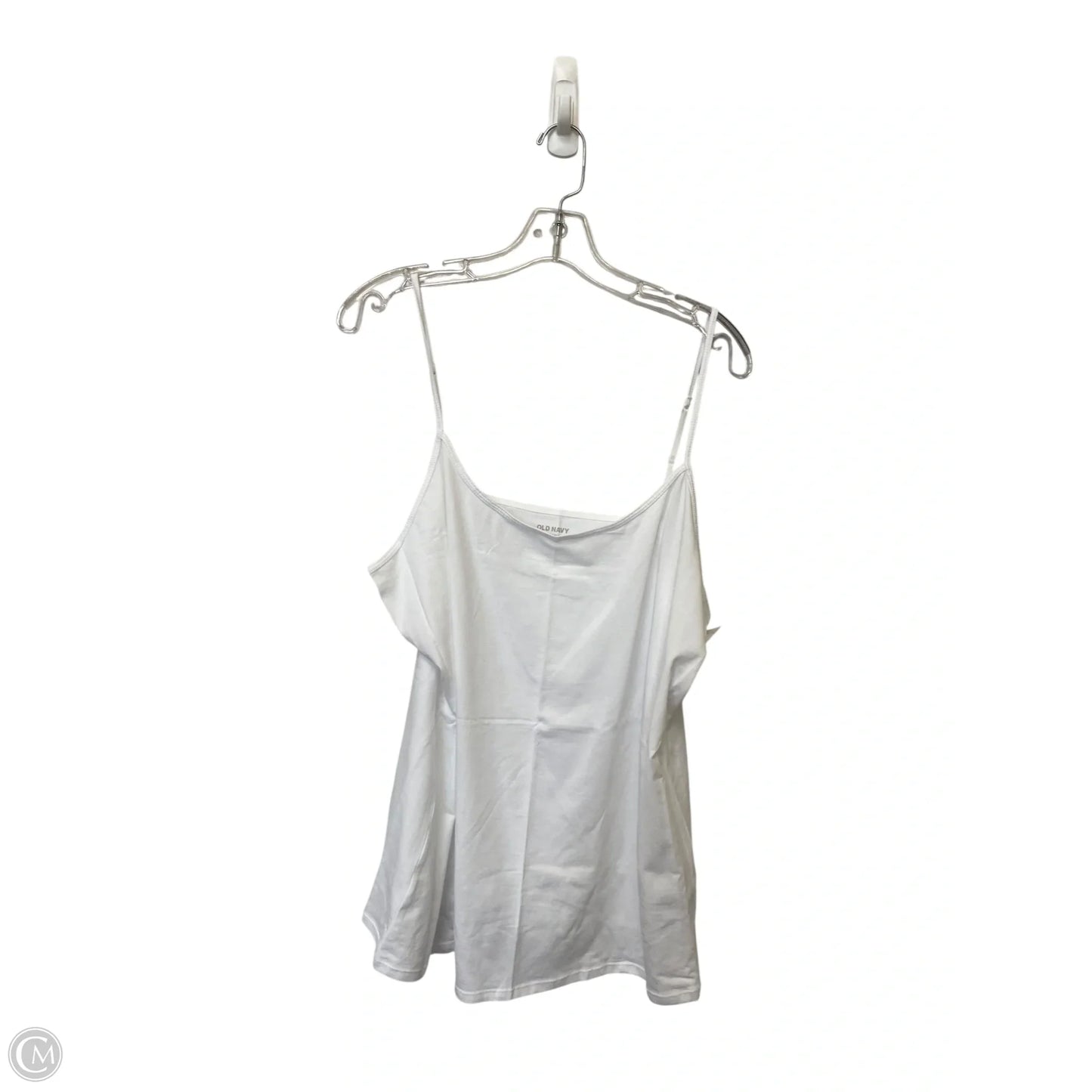 Top Sleeveless By Old Navy In White, Size: Xxl