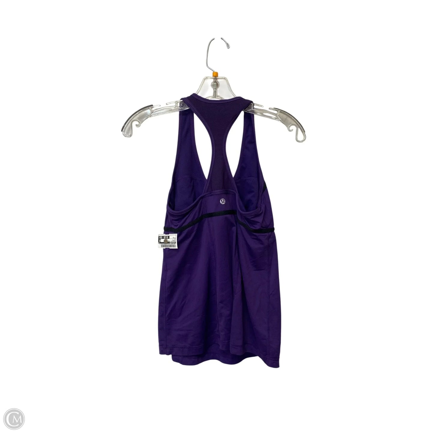 Athletic Tank Top By Lululemon In Purple, Size: 8