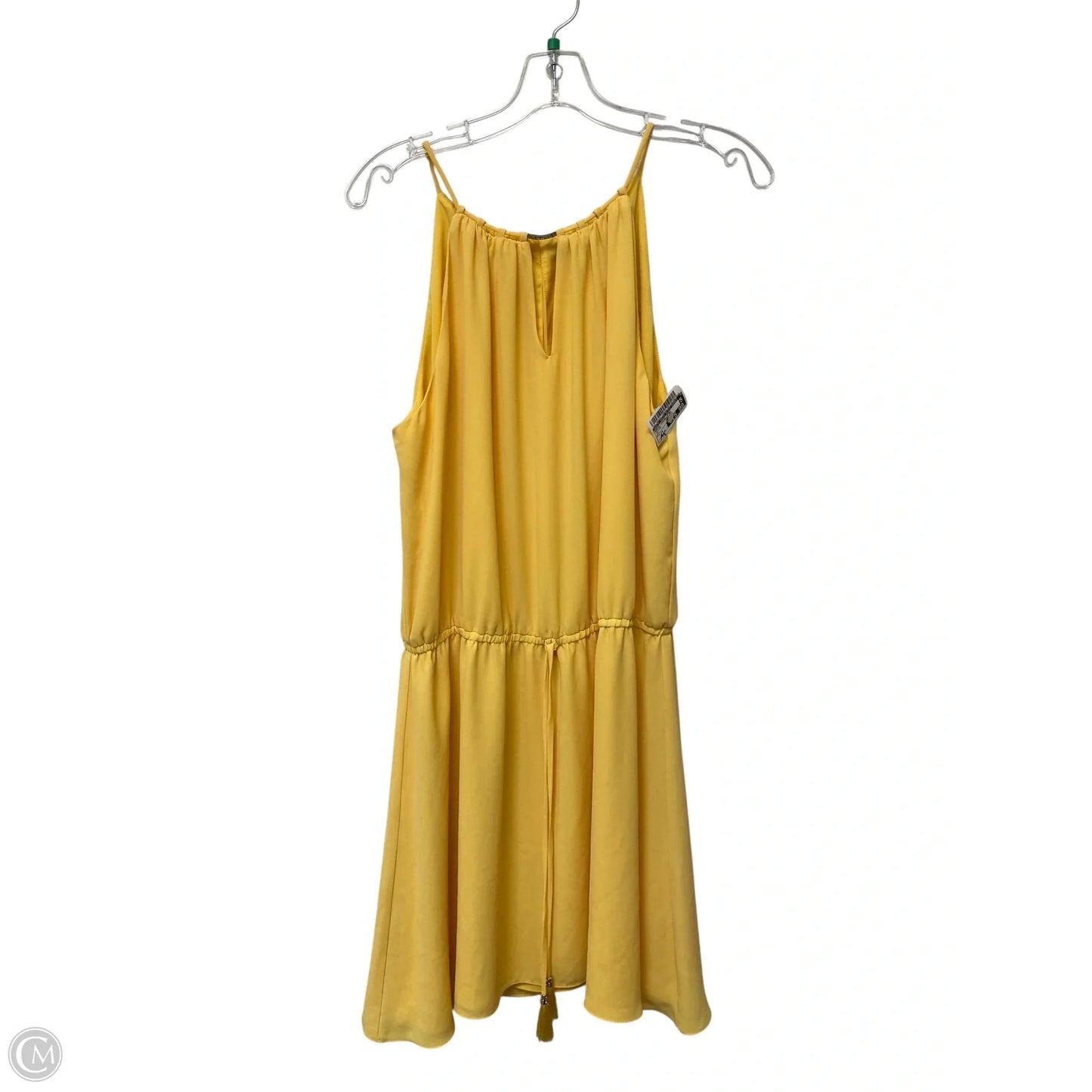 Dress Casual Midi By White House Black Market In Yellow, Size: 14