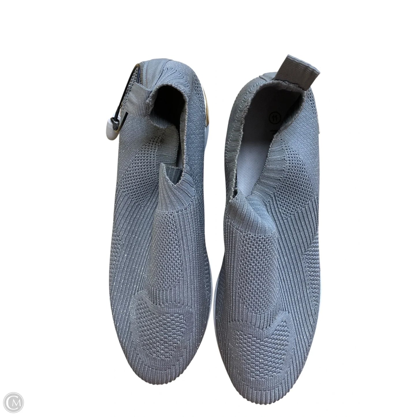 Shoes Athletic By Rouge In Grey, Size: 11