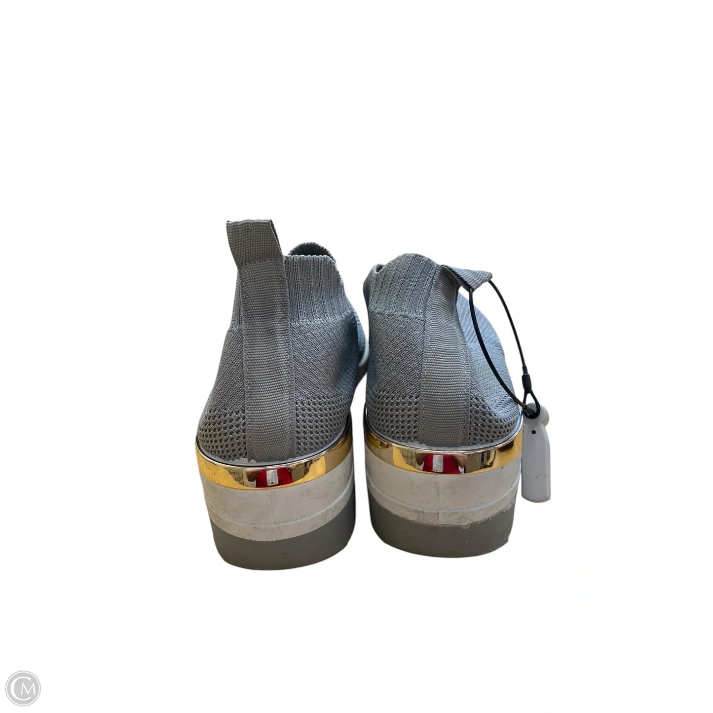 Shoes Athletic By Rouge In Grey, Size: 11