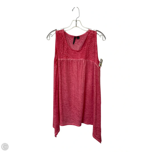 Top Sleeveless By New Directions In Pink, Size: Xl