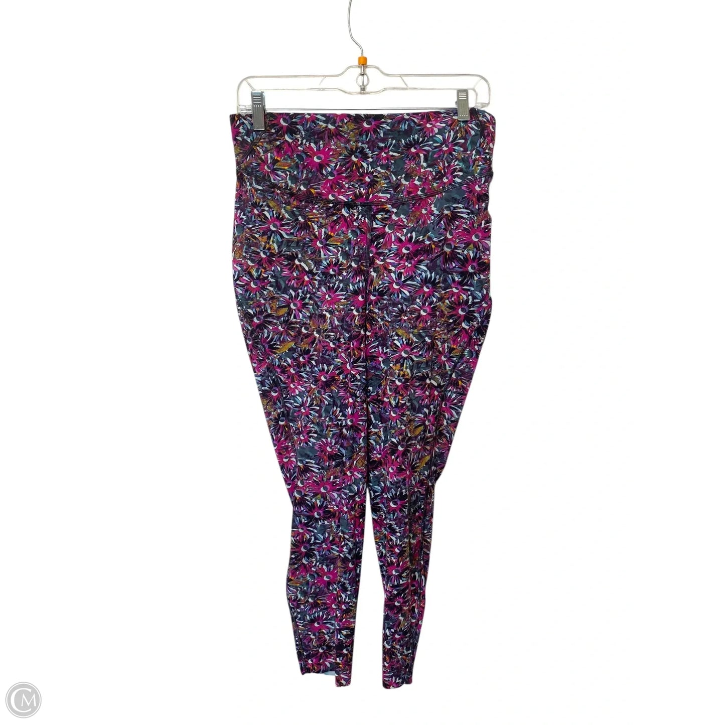 Athletic Leggings By Lululemon In Multi-colored, Size: 10