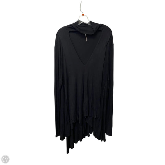 Top Long Sleeve By Free People In Black, Size: L