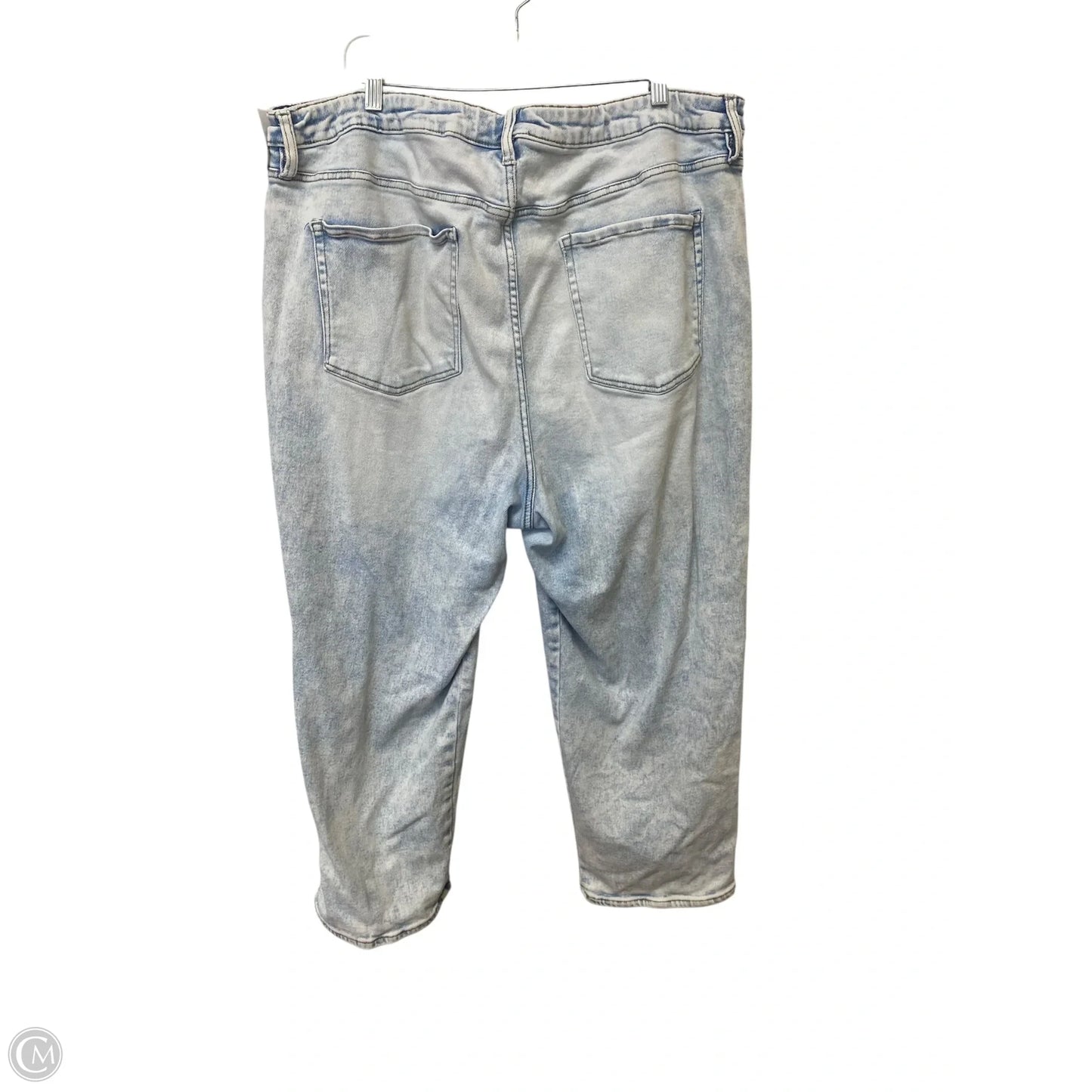 Jeans Straight By Ava & Viv In Blue Denim, Size: 24