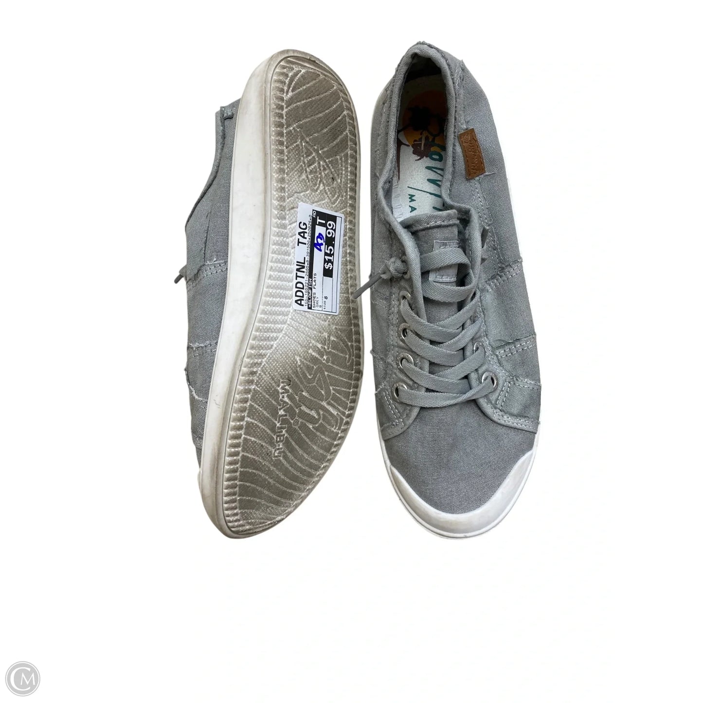 Shoes Flats By Blowfish In Grey, Size: 8