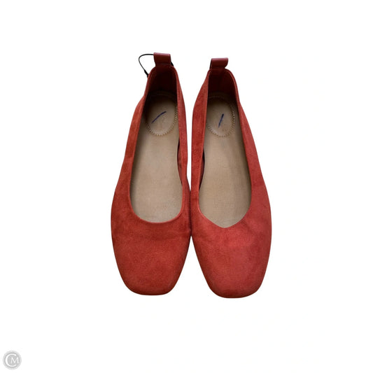 Shoes Flats By Universal Thread In Red, Size: 7