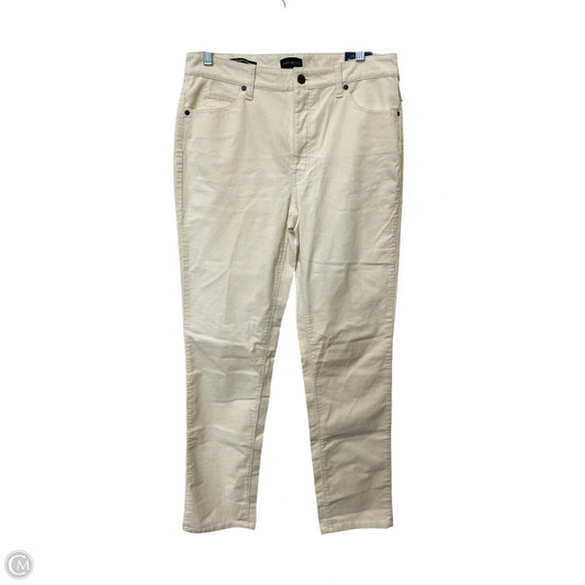 Pants Corduroy By Talbots In Cream, Size: 6