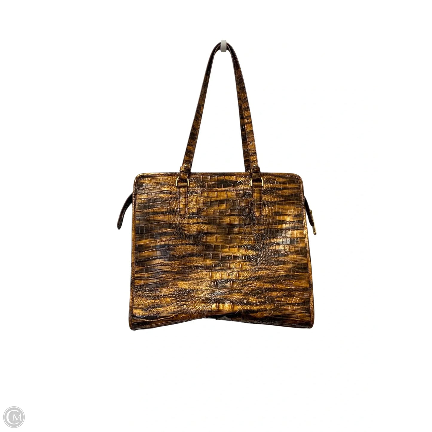 Handbag Designer By Brahmin, Size: Large