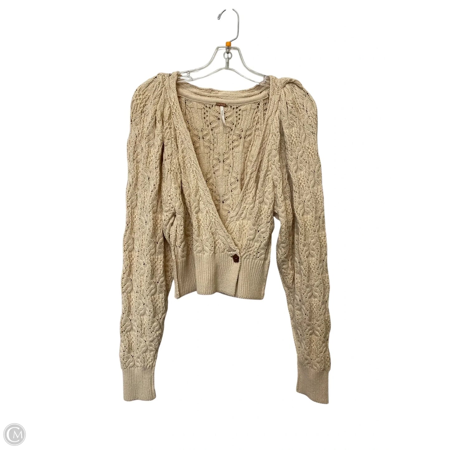Cardigan By Free People In Cream, Size: S