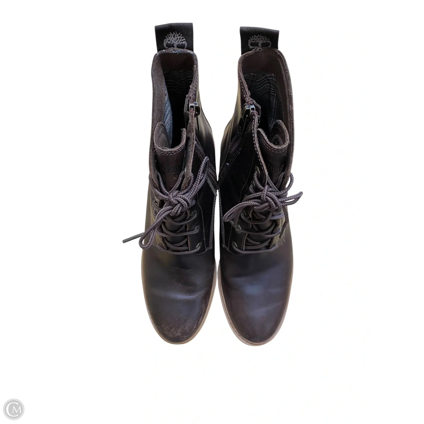 Boots Ankle Heels By Timberland In Brown, Size: 8.5