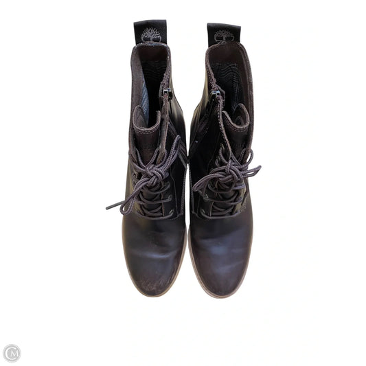 Boots Ankle Heels By Timberland In Brown, Size: 8.5