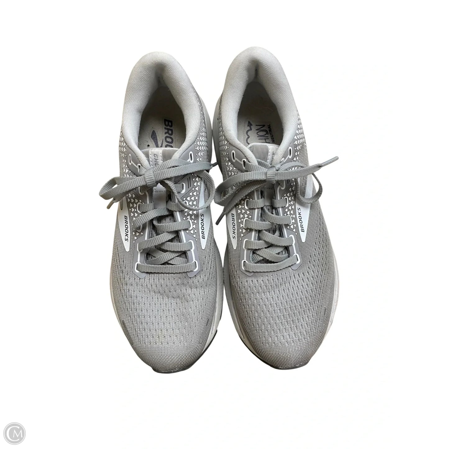 Shoes Athletic By Brooks In Grey, Size: 9