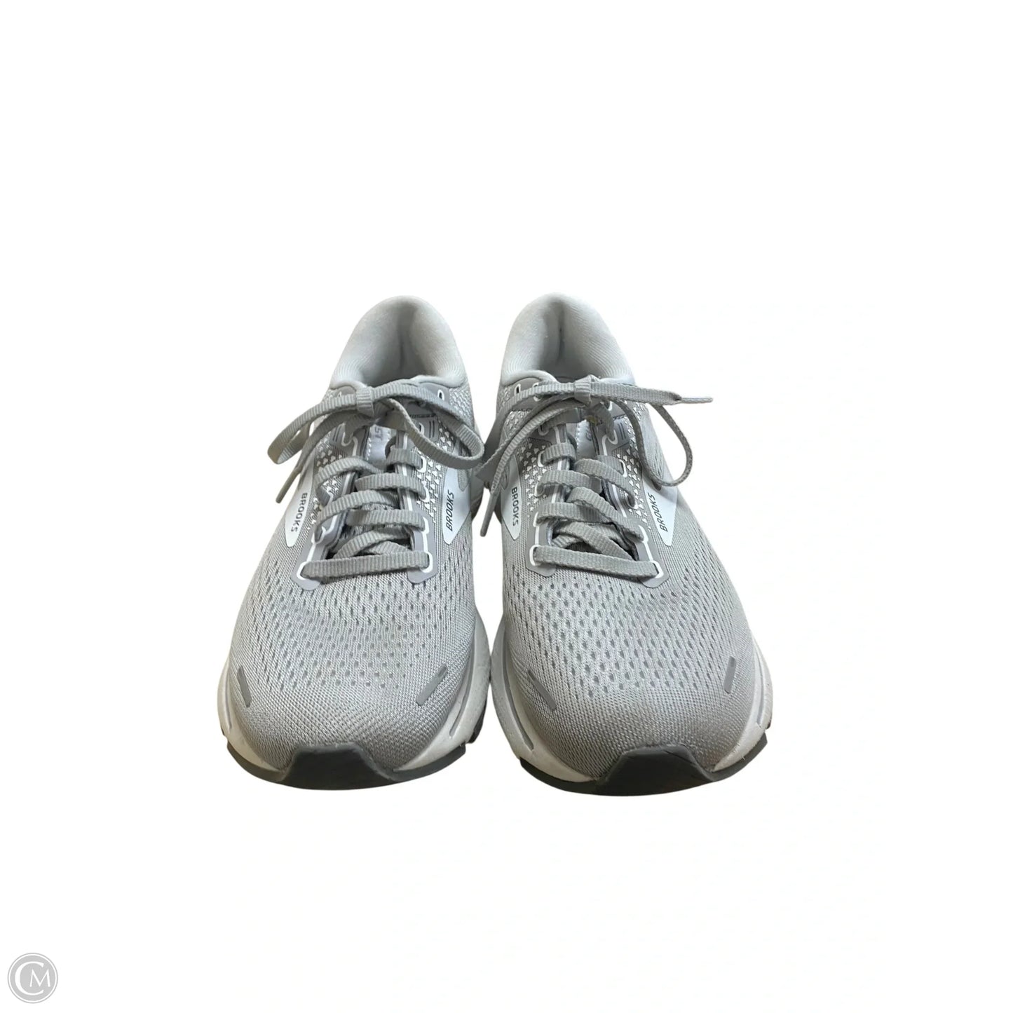 Shoes Athletic By Brooks In Grey, Size: 9