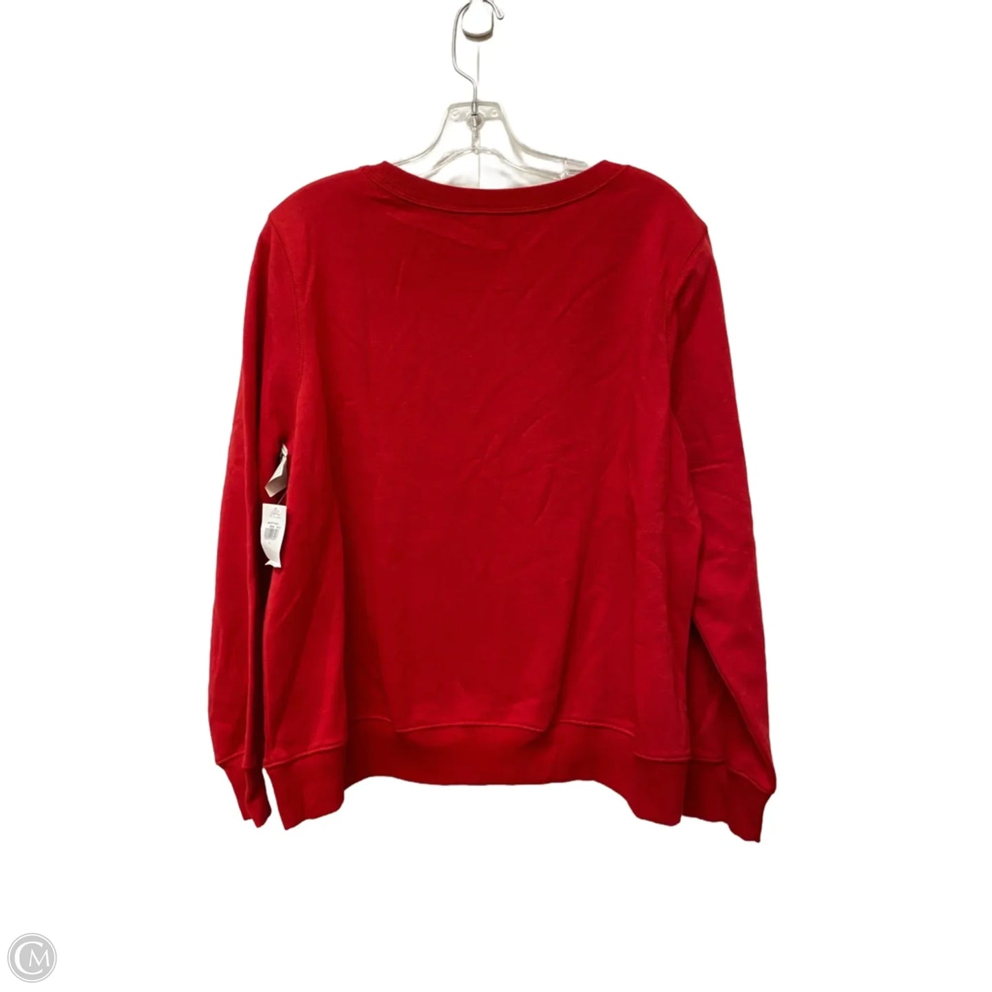 Sweatshirt Crewneck By Old Navy In Red, Size: L