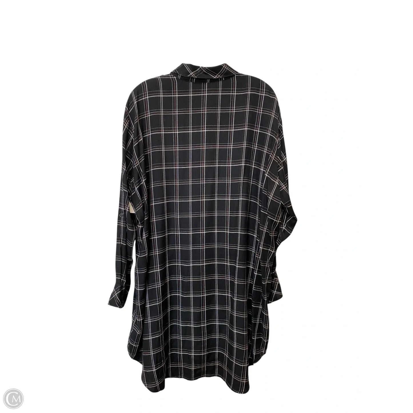 Top Long Sleeve By Sanctuary In Black, Size: 2x