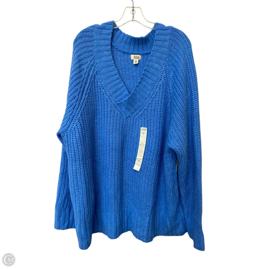 Sweater By Ana In Blue, Size: 2x