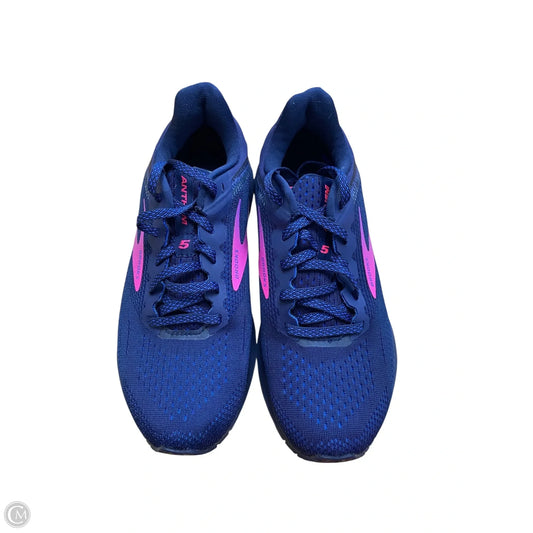 Shoes Athletic By Brooks In Navy, Size: 7