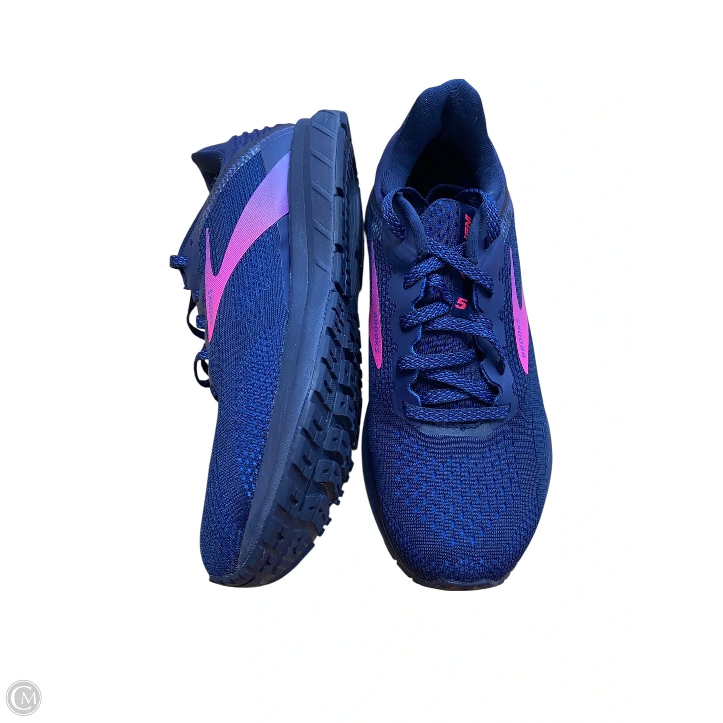 Shoes Athletic By Brooks In Navy, Size: 7