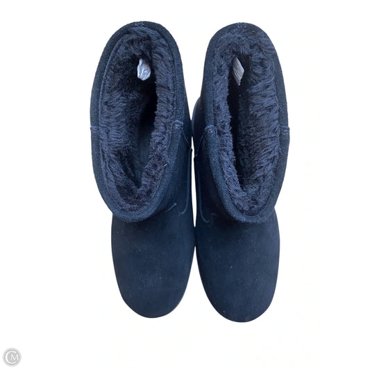 Boots Ankle Flats By Time And Tru In Black, Size: 7