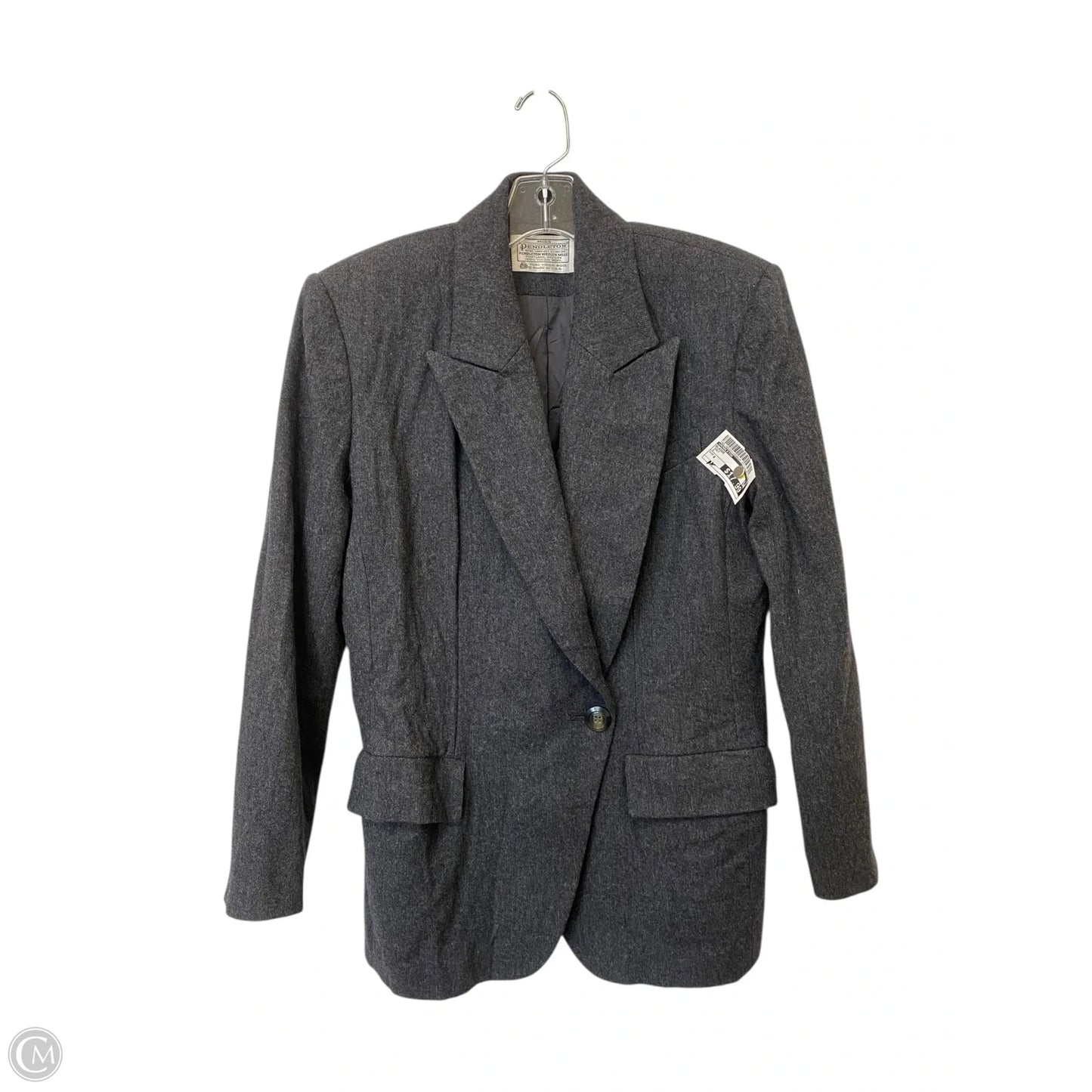 Blazer By Pendleton In Grey, Size: 4