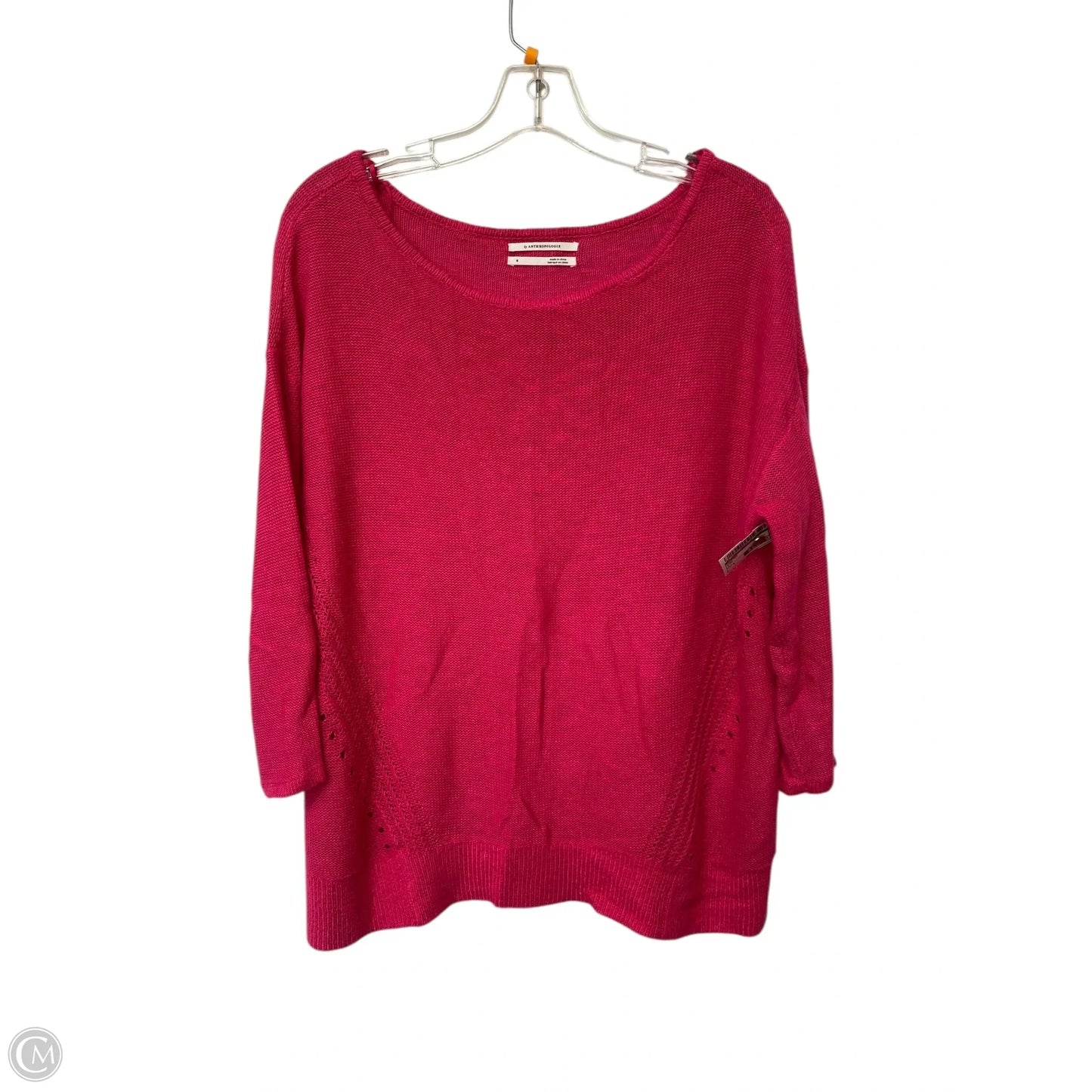 Sweater By Anthropologie In Pink, Size: S