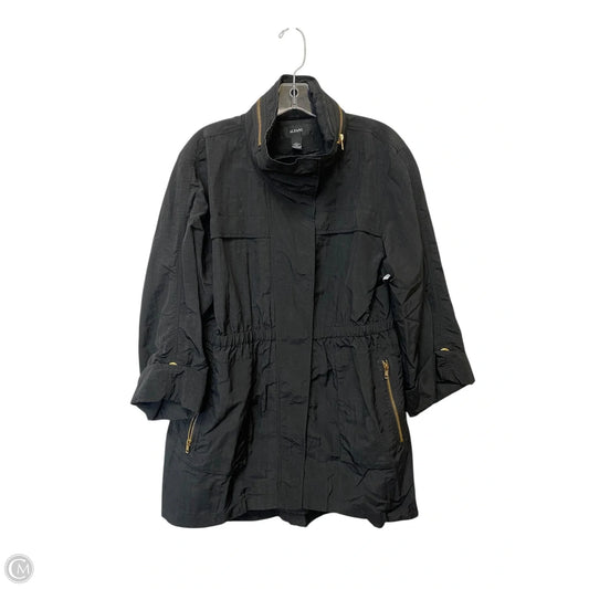 Jacket Windbreaker By Alfani In Black, Size: Xl